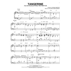 Tangerine [Jazz version] (arr. Brent Edstrom)