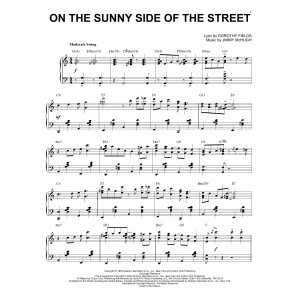 On The Sunny Side Of The Street [Jazz version] (arr. Brent Edstrom)