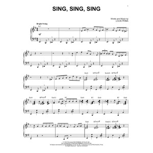 Sing, Sing, Sing [Jazz version] (arr. Brent Edstrom)