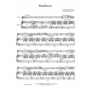 Romance, Op. 3