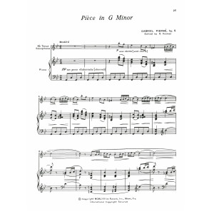 Piece In G Minor