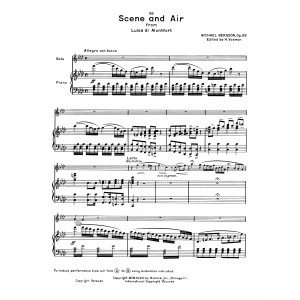 Scene & Air (from Luisa Di Montfort)