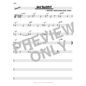 My Buddy [Reharmonized version] (arr. Jack Grassel)