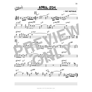 April Joy [Reharmonized version] (arr. Jack Grassel)