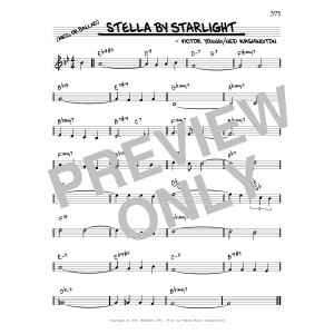 Stella By Starlight [Reharmonized version] (arr. Jack Grassel)