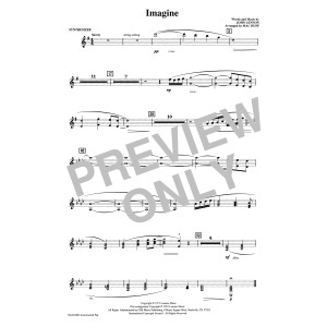 Imagine (arr. Mac Huff) - Synthesizer