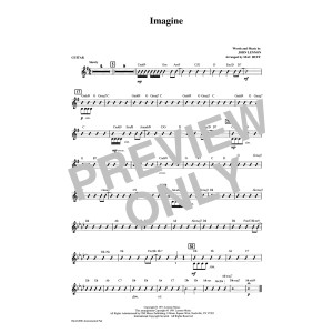 Imagine (arr. Mac Huff) - Guitar