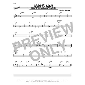 Easy To Love (You'd Be So Easy To Love) [Reharmonized version] (arr. Jack Grassel)