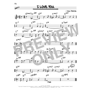 I Love You [Reharmonized version] (arr. Jack Grassel)