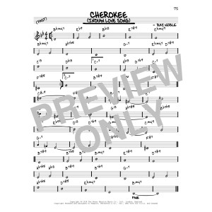 Cherokee (Indian Love Song) [Reharmonized version] (arr. Jack Grassel)