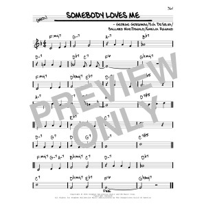 Somebody Loves Me [Reharmonized version] (arr. Jack Grassel)