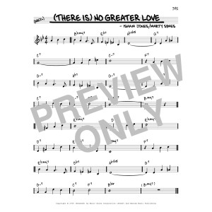 (There Is) No Greater Love [Reharmonized version] (arr. Jack Grassel)