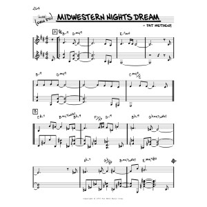 Midwestern Nights Dream [Reharmonized version] (arr. Jack Grassel)