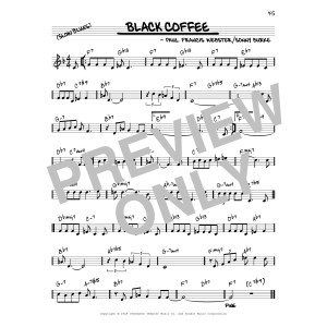 Black Coffee [Reharmonized version] (arr. Jack Grassel)
