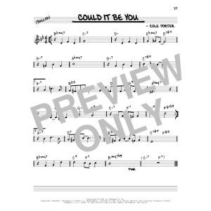 Could It Be You [Reharmonized version] (arr. Jack Grassel)