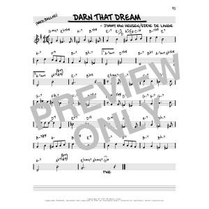 Darn That Dream [Reharmonized version] (arr. Jack Grassel)