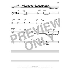 Freddie Freeloader [Reharmonized version] (arr. Jack Grassel)