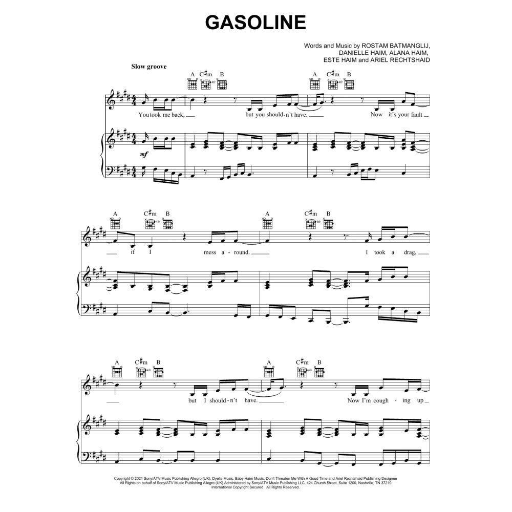 Gasoline (feat. Taylor Swift)