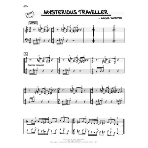 Mysterious Traveller [Reharmonized version] (arr. Jack Grassel)