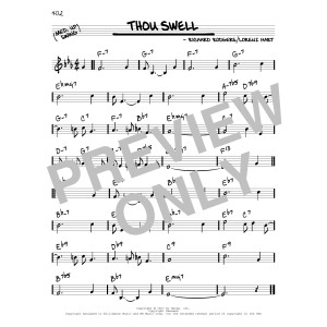 Thou Swell [Reharmonized version] (arr. Jack Grassel)