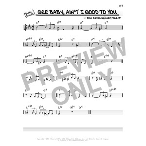Gee Baby, Ain't I Good To You [Reharmonized version] (arr. Jack Grassel)