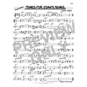 Tones For Joan's Bones [Reharmonized version] (arr. Jack Grassel)