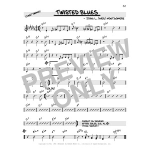 Twisted Blues [Reharmonized version] (arr. Jack Grassel)