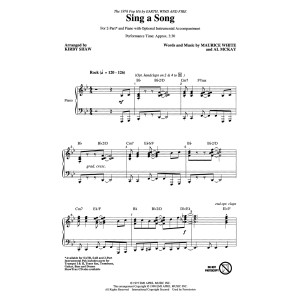 Sing A Song (arr. Kirby Shaw)