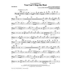 You Can't Stop The Beat (from Hairspray) (arr. Ed Lojeski) - Trombone
