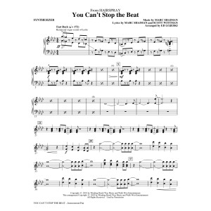 You Can't Stop The Beat (from Hairspray) (arr. Ed Lojeski) - Synthesizer