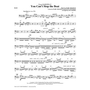 You Can't Stop The Beat (from Hairspray) (arr. Ed Lojeski) - Bass