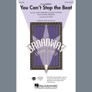 You Can't Stop The Beat (from Hairspray) (arr. Ed Lojeski) - Bass