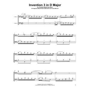 Invention 3 In D Major