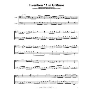 Invention 11 In G Minor