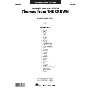 Themes from "The Crown" - Conductor Score (Full Score)