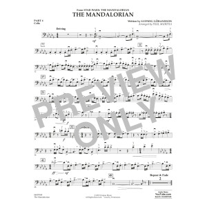 The Mandalorian (from Star Wars: The Mandalorian) (arr Paul Murtha) - Pt.4 - Cello