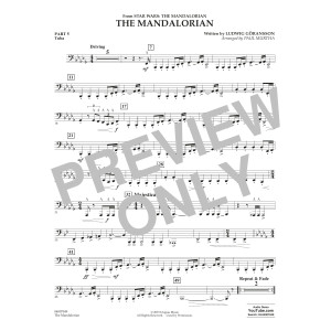 The Mandalorian (from Star Wars: The Mandalorian) (arr Paul Murtha) - Pt.5 - Tuba
