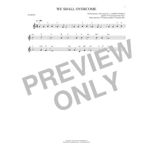 We Shall Overcome (arr. Cris Gale)