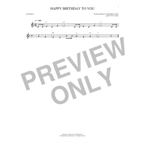 Happy Birthday To You (arr. Cris Gale)