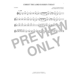 Christ The Lord Is Risen Today (arr. Cris Gale)