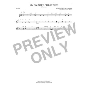 My Country, 'Tis Of Thee (America) (arr. Cris Gale)