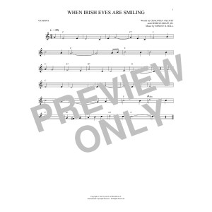When Irish Eyes Are Smiling (arr. Cris Gale)