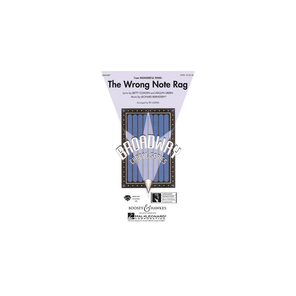 The Wrong Note Rag (from Wonderful Town) (arr. Ed Lojeski)
