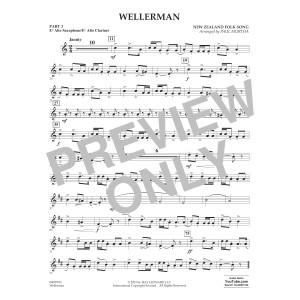 Wellerman (arr. Paul Murtha) - Pt.3 - Eb Alto Sax/Alto Clar.