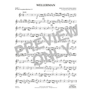 Wellerman (arr. Paul Murtha) - Pt.4 - Bb Tenor Sax/Bar. T.C.