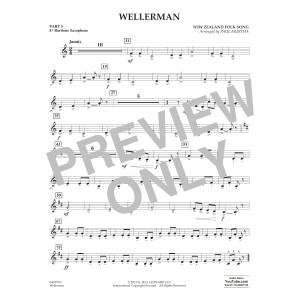 Wellerman (arr. Paul Murtha) - Pt.5 - Eb Baritone Saxophone