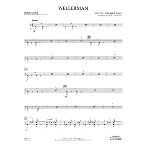 Wellerman (arr. Paul Murtha) - Percussion 1