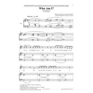 Who Am I? (from Peter Pan Suite) (arr. Emily Crocker)