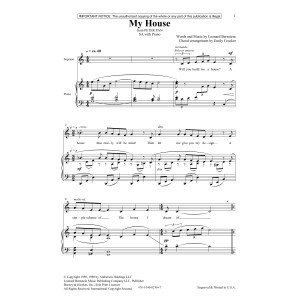 My House (from Peter Pan Suite) (arr. Emily Crocker)