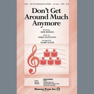 Don't Get Around Much Anymore (arr. Mark Hayes) - Alto Sax 1 & 2
